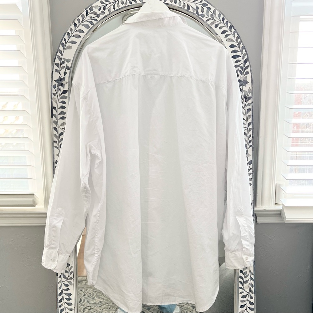 Frank & Eileen Shirley White Button-Down Shirt Size XL NEW - Picture 6 of 8